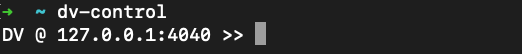 dv-control CLI